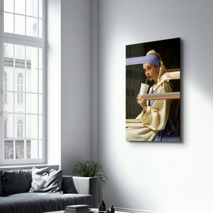 Wallity Pintura Decorativa de Vidrio Templado Multicolor 35 x 55 cm Wallity Pintura Decorativa de Vidrio Templado Multicolor 35 x 55 cm